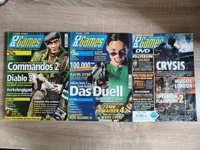 PC Games - Zeitschriften Auswahl - Computer Spiele Gaming Magazin Sammlung