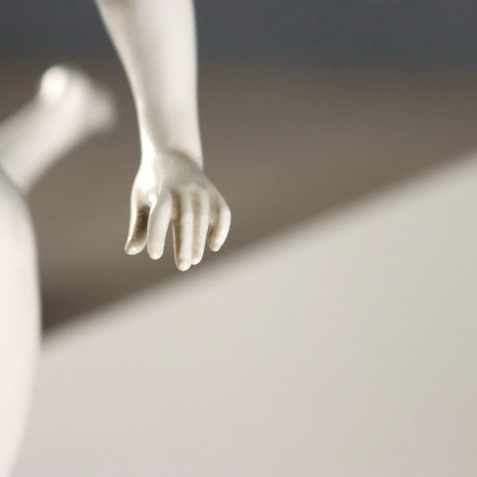 Antike Wollendorf Porzellanfigur Kurt Steiner Deutschland 1930er Jahre - Bild 4 von 4