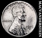 1943-S Lincoln Wheat Cent - Re-processed  Scarce  High Grade  No Reserve  #J9663