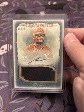 James Wood 2026 Topps Allen & Ginter Relic and Auto Relic Nationals /99