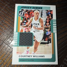 2025 Panini Donruss WNBA Courtney Williams Jersey Patch!! 🏀 Minnesota Lynx
