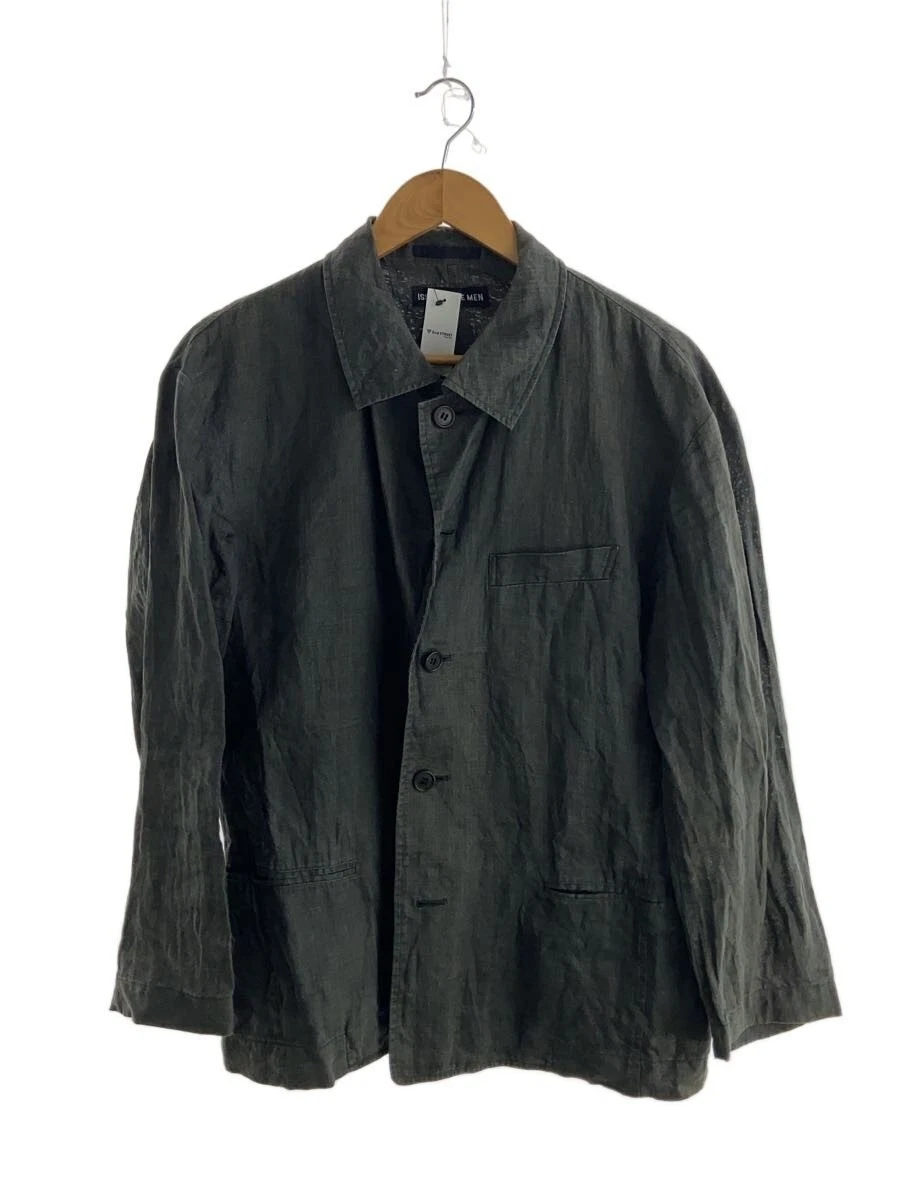 94ss ISSEY MIYAKE MEN リネンカーディガン ベージュ 【公式通販】