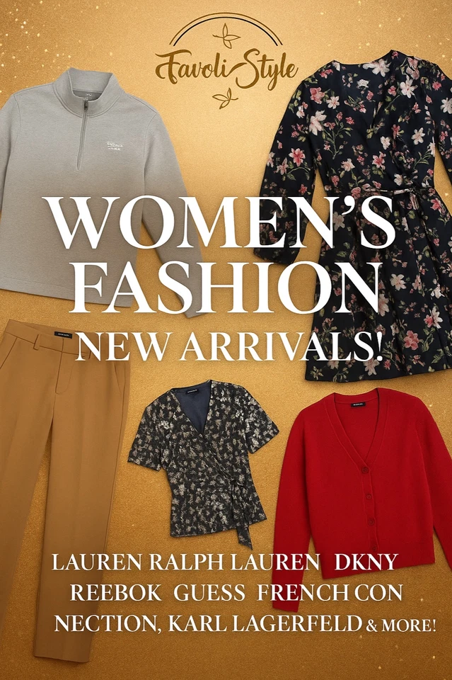 🌟⚡ New Styles, New Steals | French Connection, DKNY, Ralph Lauren + More!
