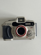 Film Camera Canon Sure Shot A1 Waterproof Grey Vintage Compact 35mm Point &Shoot