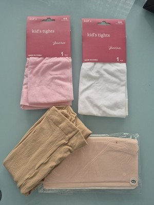 Girls Tights Size 2-6 years (Set 4 New)