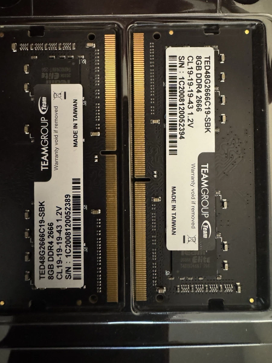 Team Group PC4-21300 (DDR4-2666) Bus Speed DDR4 SDRAM Memory (RAM