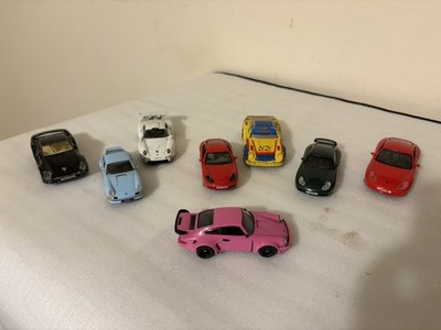 Bundle Of  8 Die-cast Classic PORCHE sports cars. VARIOUS models and scales