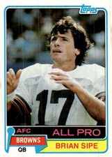 1981 Topps #350 Brian Sipe