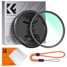 K F Concept 62mm MCUV Filter Lens Protection Filter with Lens Cap NANO-Kseries 