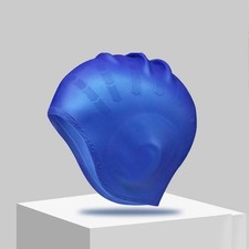 Waterproof Silicone Swim Cap High Elastic Pool Hat for Adults Kids Unisex