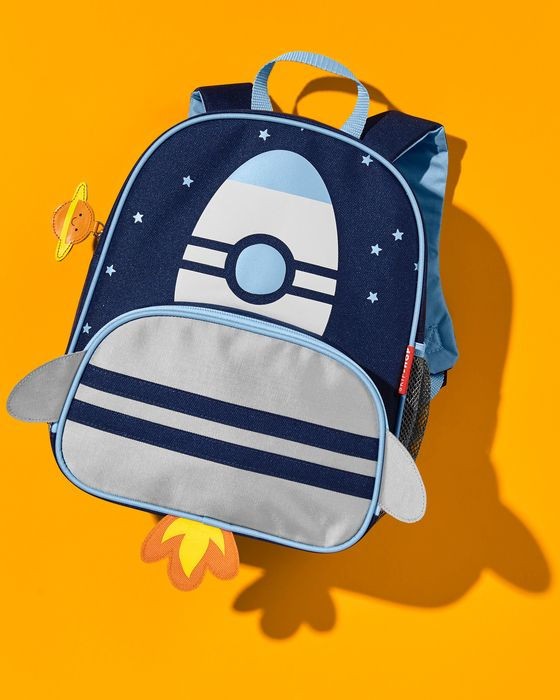 Skip Hop Little Kid Backpack Rocket Spark Style Collection Age 3y+, Pre-K