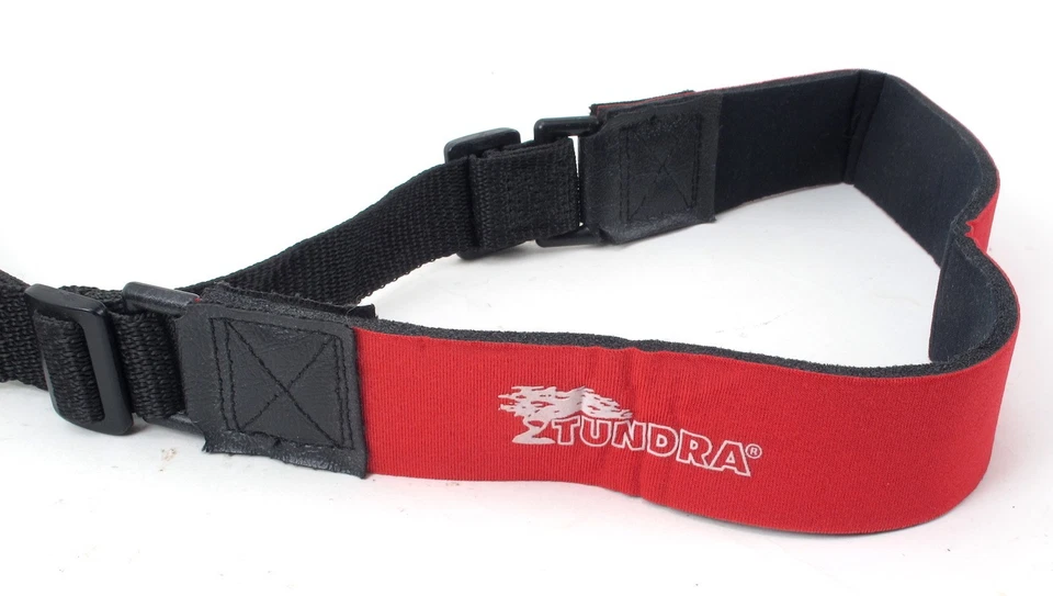 Correa de hombro OP/Tech Tundra de neopreno rojo para cámara Foto 2 de 3