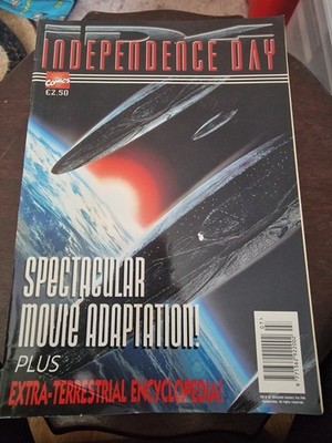 ID4 Independence Day Marvel Comics Spectacular Movie Adaptation