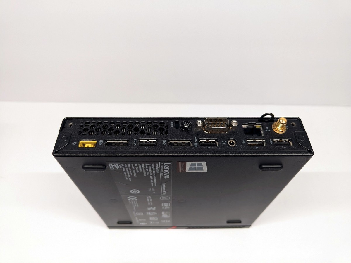 Lot of 2 Lenovo ThinkCentre M715q Tiny Mini PC Ryzen 5 Pro 2400GE
