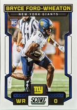2023 Score #365 Bryce Ford-Wheaton New York Giants