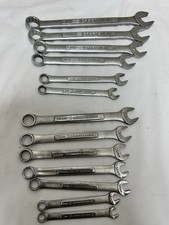 13 Pc Craftsman Sae Metric Combination Wrench Set Va Vv Series Usa 