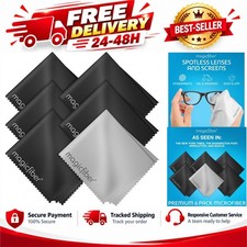 MagicFiber Microfiber Cleaning Cloth 6 Pack, Lens  Screen Cleaner Wipes