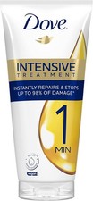 Dove 1 Minute Intensive Treatment Conditioner instantly repairs and stops up to