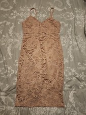 AX Paris Pink Lace Dress Size 12