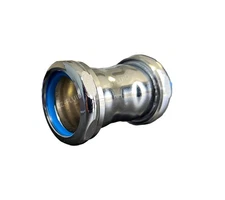 1-1/2 Inch Slip Joint Connection Repair Coupling 17GA Brass Tubular Pipe