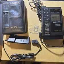 Aiwa Vintage HS JX 101 Stereo Radio Cassette Recorder W Extras Headphones