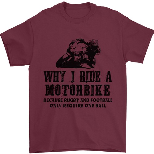 Moto Legend Motard Union Jack Britannique T-Shirt 100% Coton