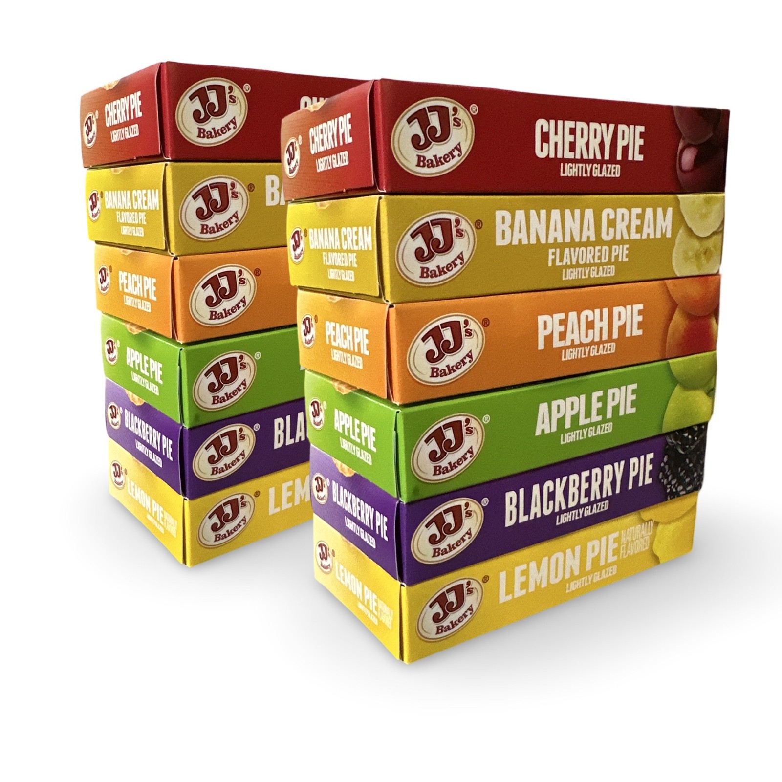 Assorted Glazed Fruit Pies Pack