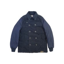 DIESEL Youth Corduroy Double-Breasted Button-down Jacket Youth Size XL Navy