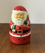 Vintage Kitchen Cook Baking Timer Christmas S...