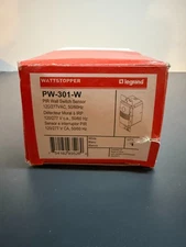 New Legrand Wattstopper PW-301-W PIR Wall Switch Occupancy Sensor