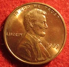 1989-P Lincoln Memorial Cent — photo from another recent sale