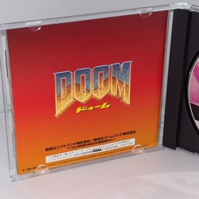 DOOM Sega Saturn  SEGA SATURN w/ Spine Card NTSC-J JAPANESE Retro Game