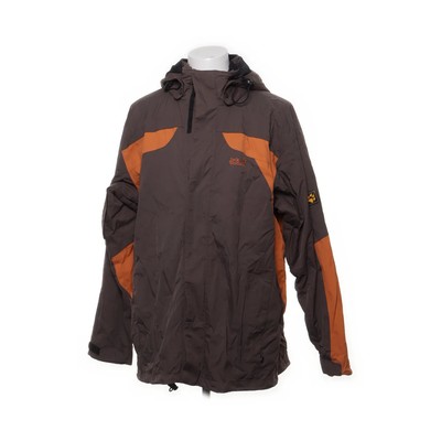 Jack Wolfskin, Allwetterjacke, Herren, Größe: XXL, Grau/Orange #cBb