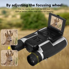 —12x32 Binoculars With Camera 2.4 Inch Color Display 2.5K 48MP Video Photo