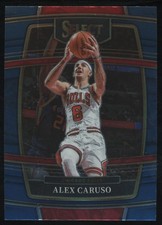 2021-22 Panini Select Blue Alex Caruso Concourse Chicago Bulls #9