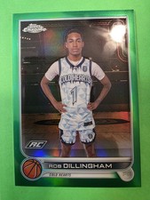 2023 Rob Dillingham No43 #'d 4/75 Green Rookie