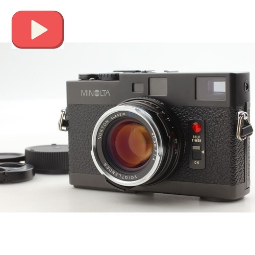 Appareil Photo Leitz Minolta CL – Argentique Télémétrique Noir – Quasi Neuf