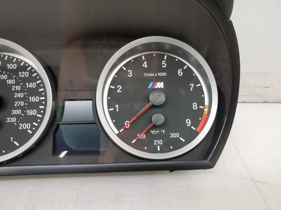 ✅ 08-13 OEM BMW E90 E92 E93 M3 MT conjunto de instrumentos velocímetro VDO - Imagem 3 de 4