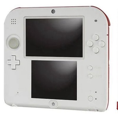Nintendo 2DS Rot Weiß Neuwertig Mit Ovp Und Ladekabel Und Mehreren Spielen