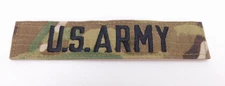New US Army Name Tape OCP Multicam Nametape Uniform Patch w/ Hook & Fastener