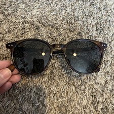 Sojos Vision Sunglasses Havana Frame Rectangle Gradient Lenses - Used