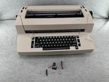 VINTAGE IBM SELECTRIC II - Correcting Typewriter W/ Plastic Cover  FOR PARTS thumbnail