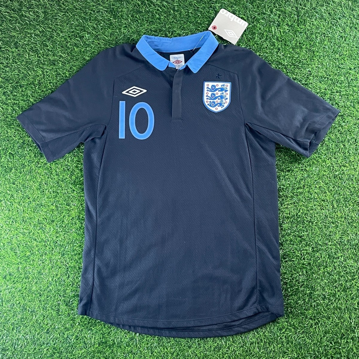 Wayne Rooney - England 2012 Official Away Jersey Shirt Kit - US M