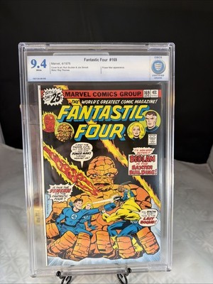 Fantastic Four 169 CBCS Not CGC 9.4 White Pages Luke Cage Power Man