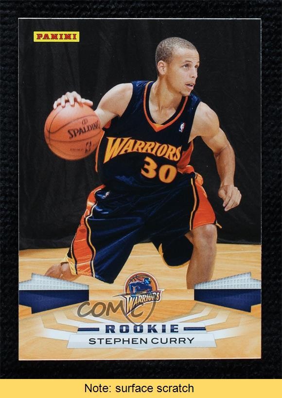 2009-10 Panini Rookie Stephen Curry #307 Rookie RC READ va5