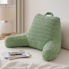Reading Pillow, Backrest Pillow with Shredded Memory Foam