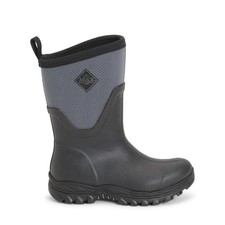 Image of Muck Boots Arctic Sport Mid Wellington Black/Grey Warm fleece lining, Extended