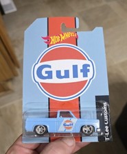 HOT WHEELS CUSTOM "83 Chevrolet Silverado Gulf REAL RIDERS