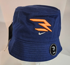 Nike 3Brand Level Up Russell Wilson Boys Blue/Orange Bucket Hat Child Sz. 4/7