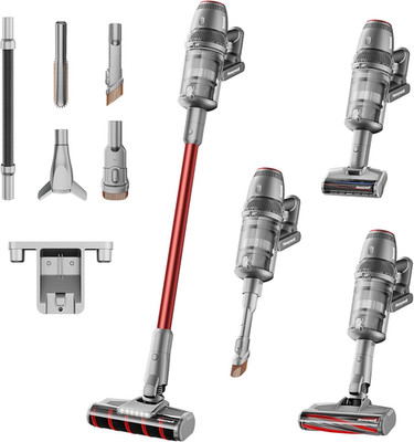 10-in-1 Smart Cordless Vacuum, 70Mins Runtime, Perfect for Pet Hair & All Floors